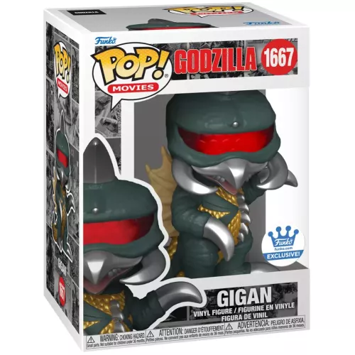 Funko Pop! Gigan #1667 Godzilla Movies Vinyl Figure Box