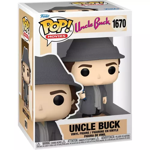 Funko Pop! Uncle Buck #1670 Movies Vinyl Figure Box