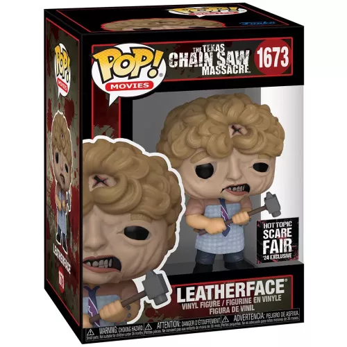 Funko Pop! Leatherface #1673 The Texas Chain Saw Massacre Box