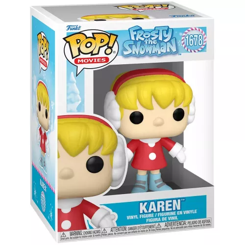 Funko Pop! Karen #1678 Frosty the Snowman Movies Vinyl Figure Box