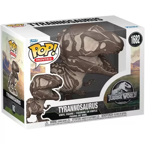 Funko Pop! Tyrannosaurus #1682 Jurassic World Movies Box