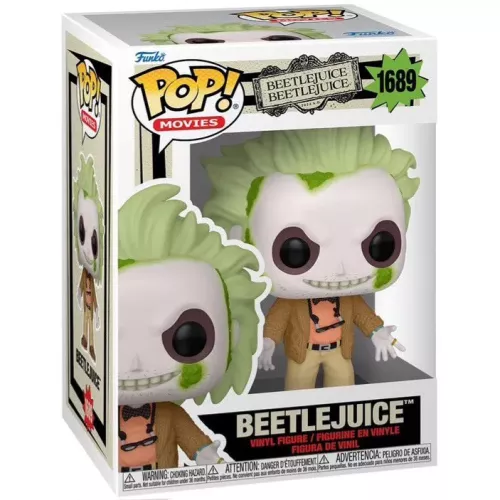 Funko Pop! Beetlejuice #1689 Beetlejuice Beetlejuice Box