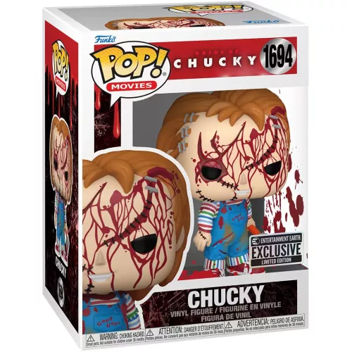 Funko Pop! Chucky #1694 Bloody Bride of Chucky Movies Box
