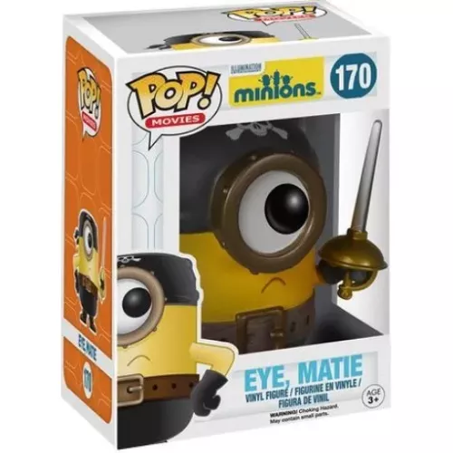 Funko Pop! Eye, Matie #170 Illumination Minions Movies Box