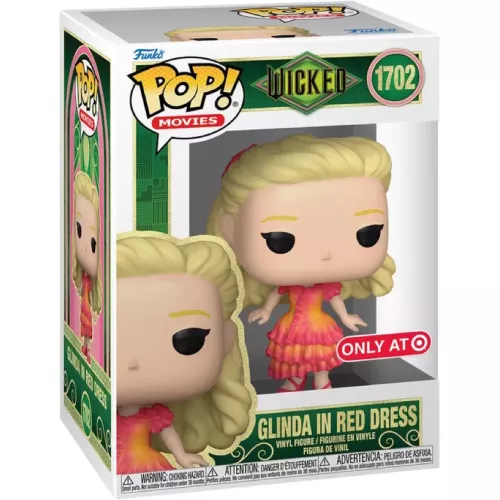 Funko Pop! Glinda in Red Dress #1702 Wicked Movies Box