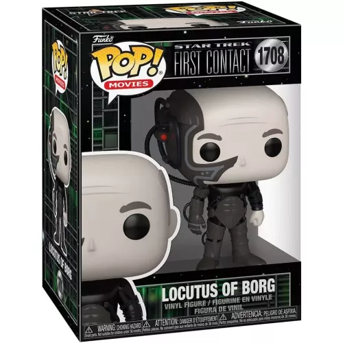 Funko Pop! Locutus of Borg #1708 Star Trek First Contact Box