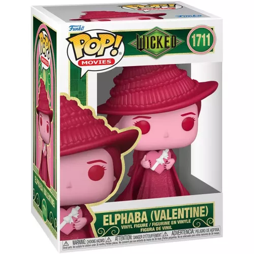 Funko Pop! Elphaba (Valentine) #1711 Wicked Movies Box
