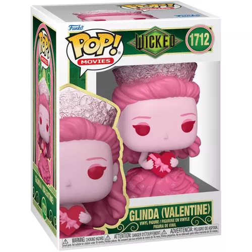 Funko Pop! Glinda (Valentine) #1712 Wicked Movies Vinyl Figure Box