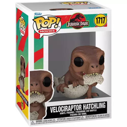 Funko Pop! Velociraptor Hatchling #1717 Jurassic Park Box
