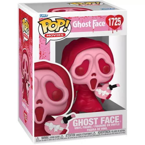 Funko Pop! Ghost Face #1725 Valentine's Movies Vinyl Figure Box