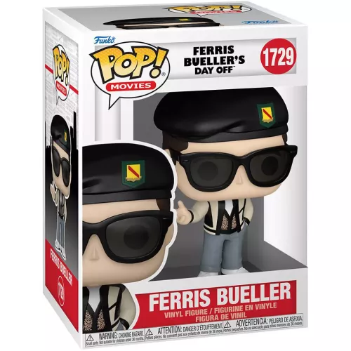 Funko Pop! Ferris Bueller #1729 Ferris Bueller's Day Off Box