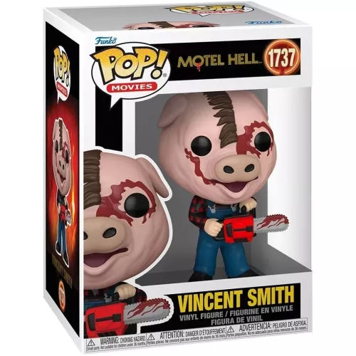 Funko Pop! Vincent Smith #1737 Motel Hell Movies Vinyl Figure Box