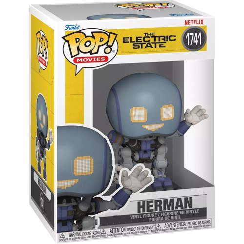 Funko Pop! Herman #1741 The Electric State Movies Vinyl Figure Box