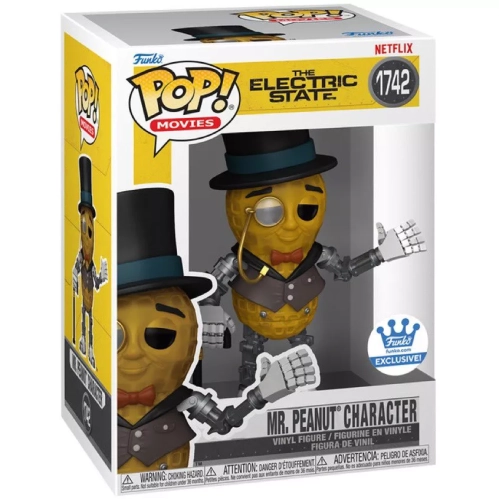 Funko Pop! Mr. Peanut Character #1742 The Electric State Box