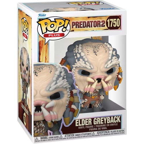 Funko Pop! Elder Greyback #1750 PLUS Predator 2 Movies Box
