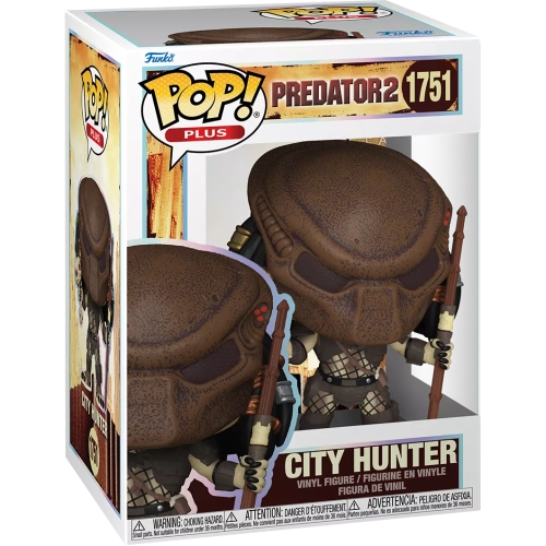 Funko Pop! City Hunter #1751 PLUS Predator 2 Movies Box