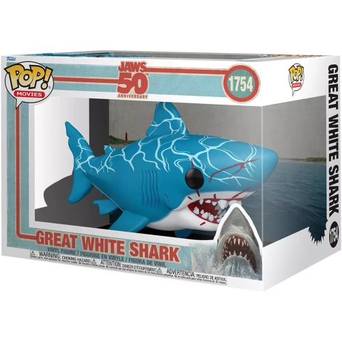 Funko Pop! Great White Shark #1754 6 Inch Bloody Jaws 50th Anniversary Box