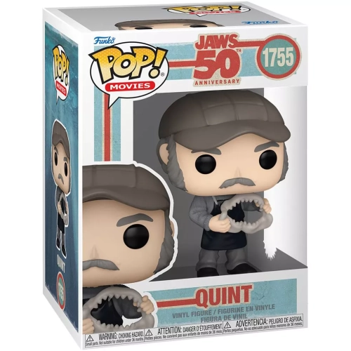 Funko Pop! Quint #1755 Jaws 50th Anniversary Movies Box