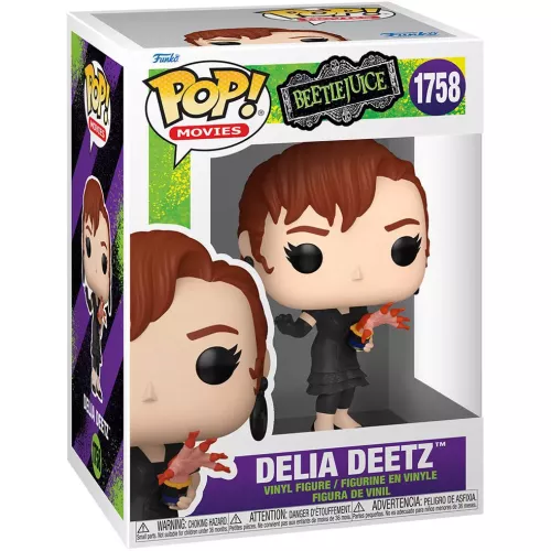 Funko Pop! Delia Deetz #1758 Beetlejuice Movies Vinyl Figure Box