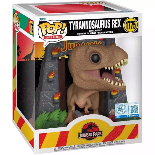 Funko Pop! Tyrannosaurus Rex #1775 with Gates Jurassic Park Box