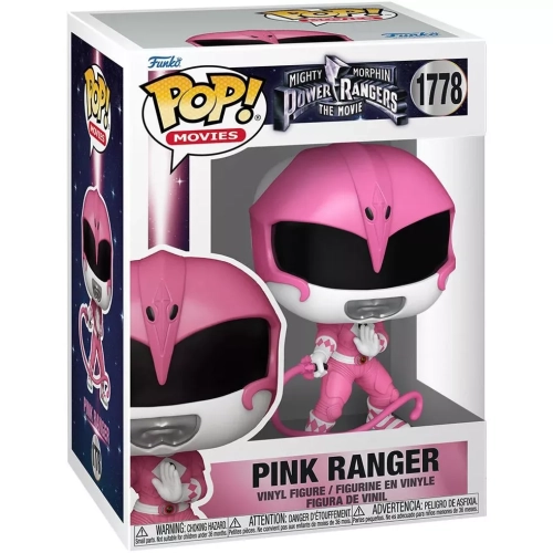 Funko Pop! Pink Ranger #1778 Mighty Morphin Power Rangers The Movie Box