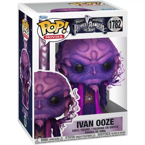 Funko Pop! Ivan Ooze #1782 Mighty Morphin Power Rangers The Movie Box