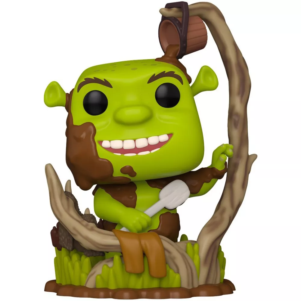 Shrek Bathing