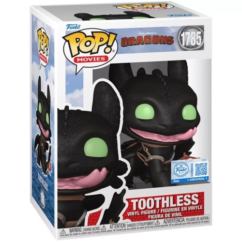 Funko Pop! Toothless #1785 Smiling DreamWorks Dragons Box