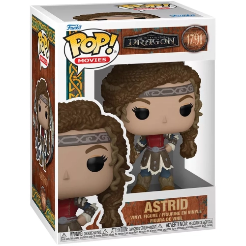 Funko Pop! Astrid #1791 DreamWorks How to Train Your Dragon Box