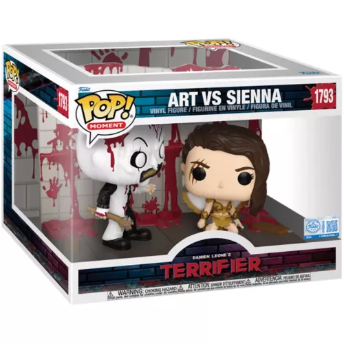 Funko Pop! Art vs Sienna #1793 Bloody Damien Leone's Terrifier Box