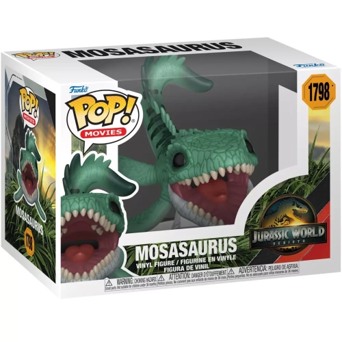 Funko Pop! Mosasaurus #1798 Jurassic World Rebirth Box