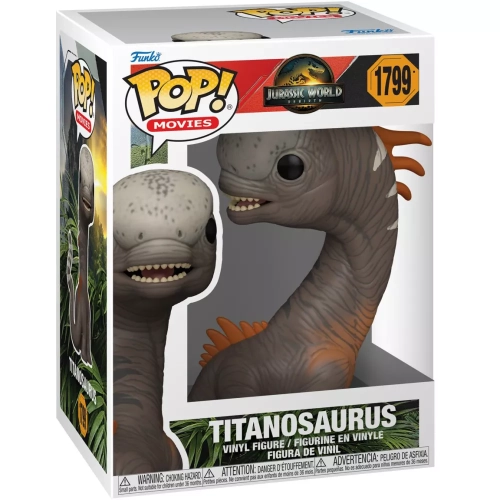 Funko Pop! Titanosaurus #1799 Jurassic World Rebirth Box