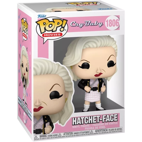 Funko Pop! Hatchet-Face #1806 Cry-Baby Movies Vinyl Figure Box