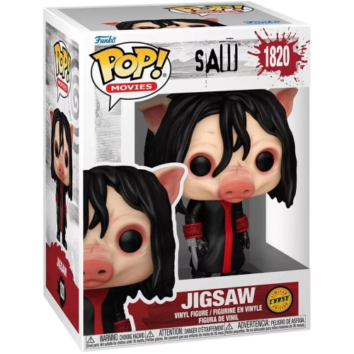 Funko Pop! Jigsaw #1820 Chase Movies Vinyl Figure Box