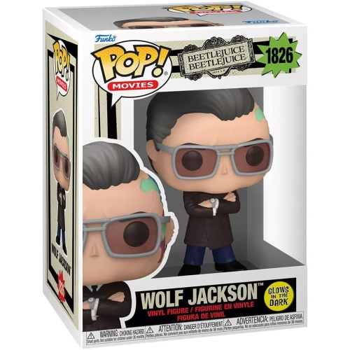 Funko Pop! Wolf Jackson #1826 Glows in the Dark Beetlejuice Beetlejuice Box