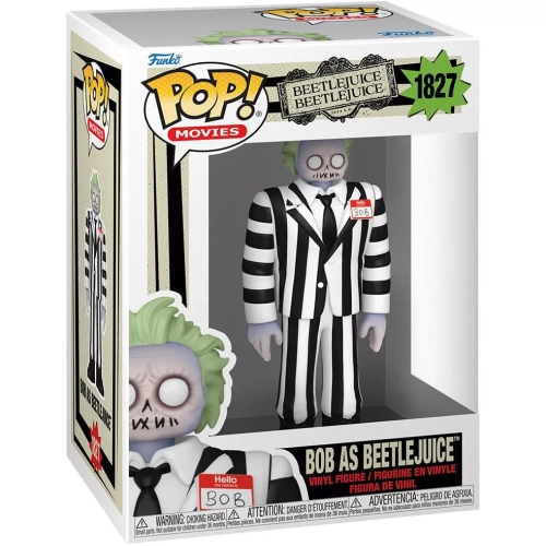 Funko Pop! Bob as Beetlejuice #1827 Beetlejuice Beetlejuice Box