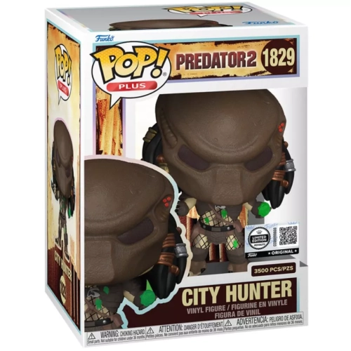 Funko Pop! City Hunter #1829 Sliced Arm PLUS Predator 2 Box