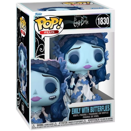Funko Pop! Emily with Butterflies #1830 PLUS Tim Burton's Corpse Bride Box