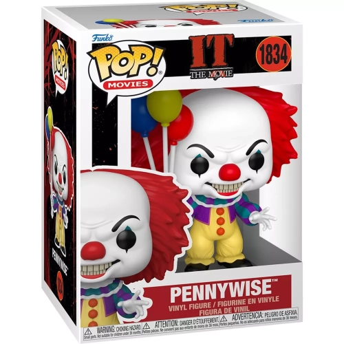 Funko Pop! Pennywise #1834 It The Movie Movies Vinyl Figure Box