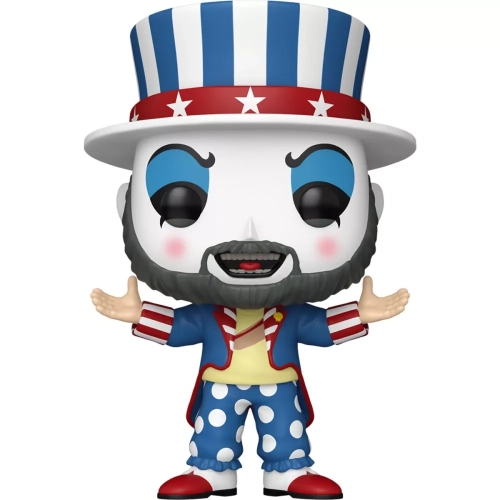 Funko Pop! Captain Spaulding #1850 PLUS A Rob Zombie Film House of 1000 Corpses