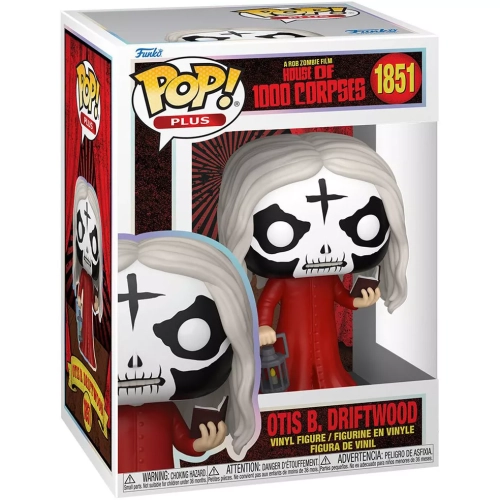 Funko Pop! Otis B. Driftwood #1851 PLUS A Rob Zombie Film House of 1000 Corpses Box