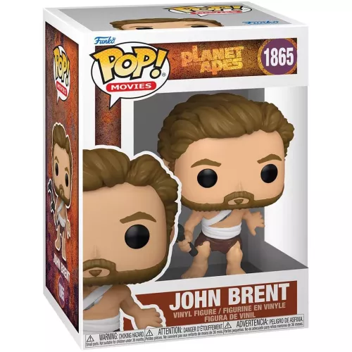 Funko Pop! John Brent #1865 Planet of the Apes Movies Box