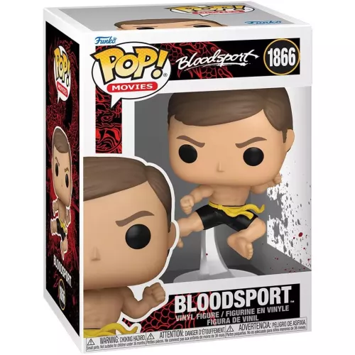 Funko Pop! Bloodsport #1866 Movies Vinyl Figure Box