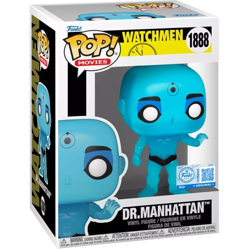 Funko Pop! Dr. Manhattan #1888 Watchmen Movies Vinyl Figure Box