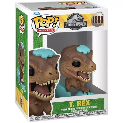 Funko Pop! T. Rex #1898 Blue Egg Jurassic World Movies Box