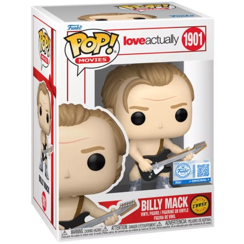 Funko Pop! Billy Mack #1901 Chase Love Actually Movies Box