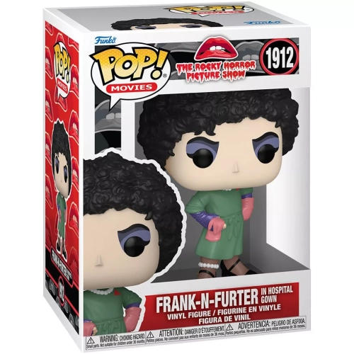 Funko Pop! Frank-N-Furter #1912 in Hospital Gown The Rocky Horror Picture Show Box