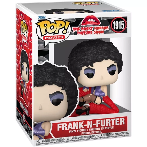 Funko Pop! Frank-N-Furter #1915 with Lips The Rocky Horror Picture Show Box
