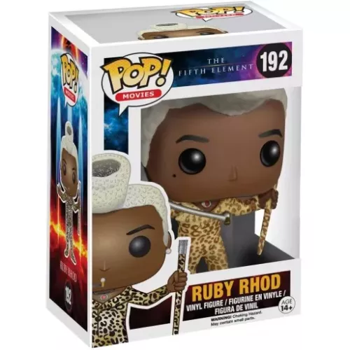 Funko Pop! Ruby Rhod #192 The Fifth Element Movies Box