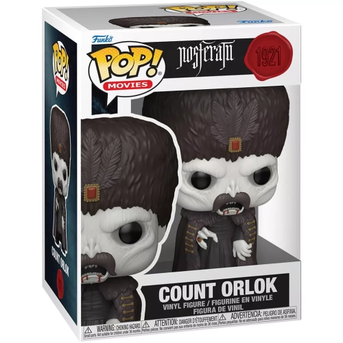 Funko Pop! Count Orlok #1921 Nosferatu Movies Vinyl Figure Box
